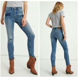 Lucky Brand Bridgette High-Rise Skinny Jea…
